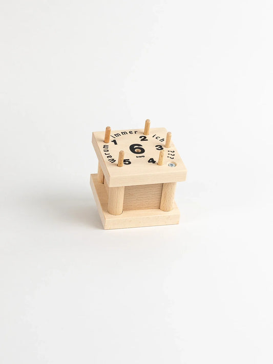 Bartl Warum immer ich, Würfelspiel aus Holz in der Box