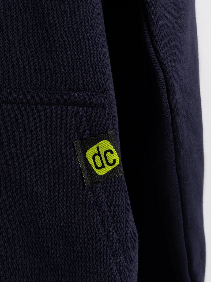 dc Hoodie, Detail Logo