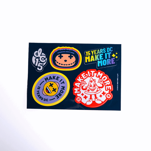 Jubiläums Sticker Set, Animation