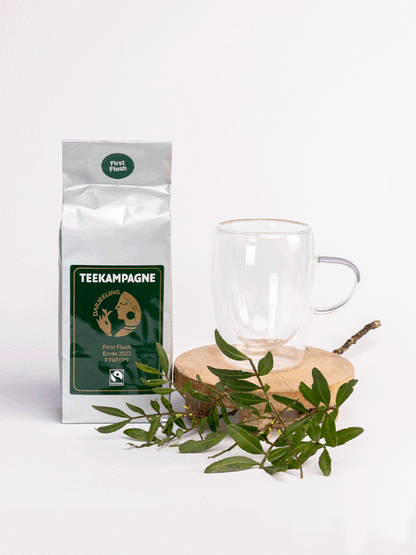 Teekampagne Darjeeling First Flush, Animation